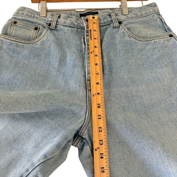 Bill Blass Women’s Vintage High Rise Easy Fit Light Wash Mom Jeans Sz 14 - Picture 8 of 10